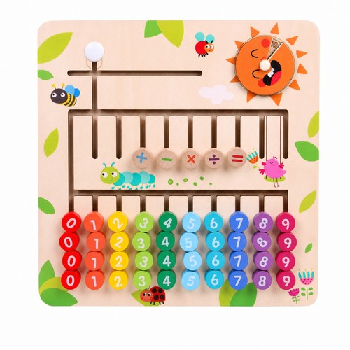 Wooden busy board with - wooden,