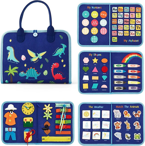 Kids busy board for toddlers - kids,