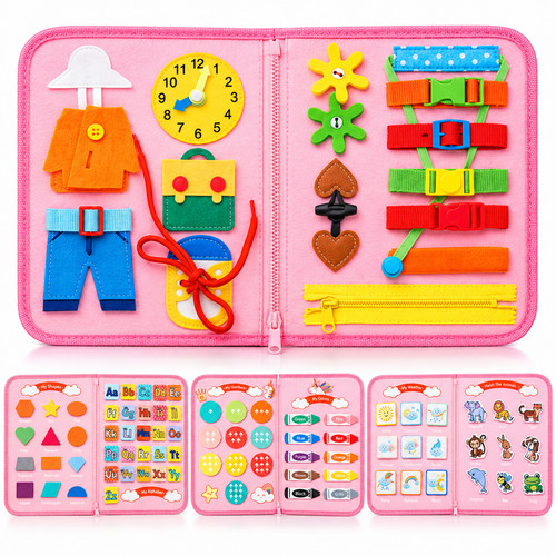 Busy board for toddlers - busy,