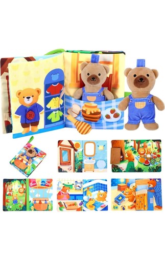 Busy book for toddlers - book,