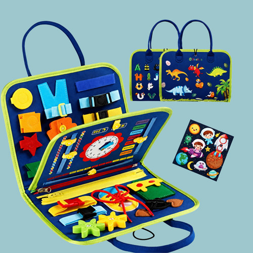 Toddler montessori felt busy - montessori,