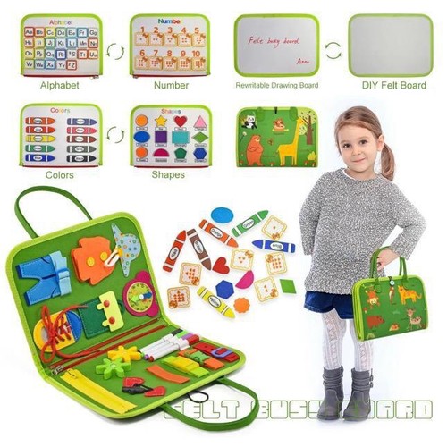 Montessori busy book for - book,