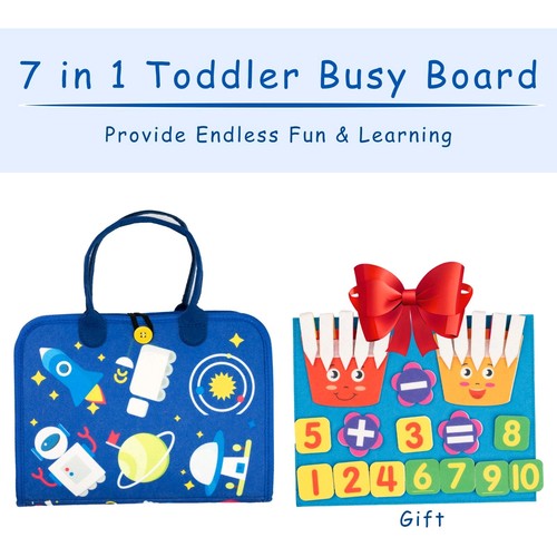 Busy board montessori toy - montessori,