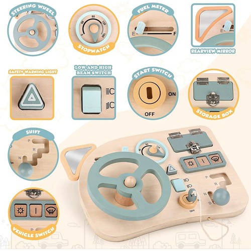 Wooden montessori steering - montessori,