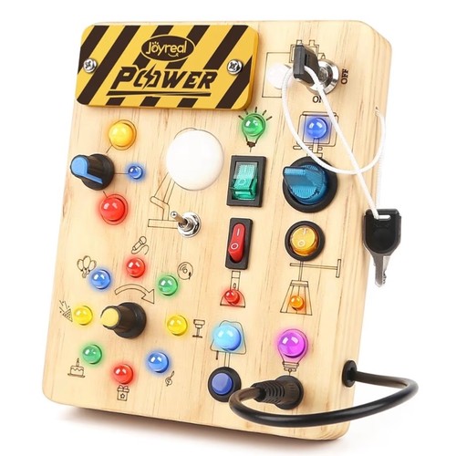 Wooden sensory busy - wooden,
