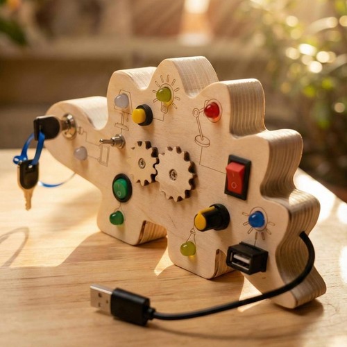 Montessori busy board - busy,